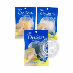 Onsen Soft Konjac Sponge Hemisphere Shape