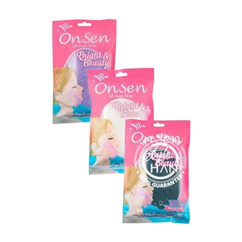 Onsen Soft Konjac Sponge Rectangle Shape