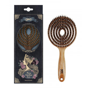 Yao Moving Circle Boar Brush (ขนหมูป่าธรรมชาติ100%)