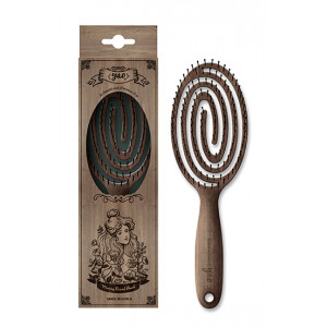 Yao Moving Round Brush (Wooden Texture)