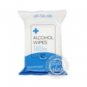  Z.A.P Alcohol cleaning wipes