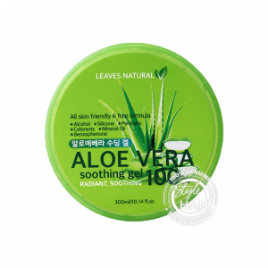 LEAVES NATURAL Aloe Vera Soothing Gel 100% 300 ml