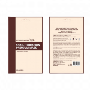 Celranico Intense To Nuture Snail Hydration Premium Mask