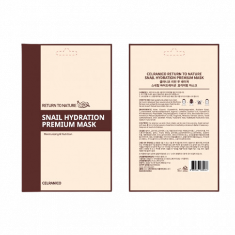 Celranico Intense To Nuture Snail Hydration Premium Mask