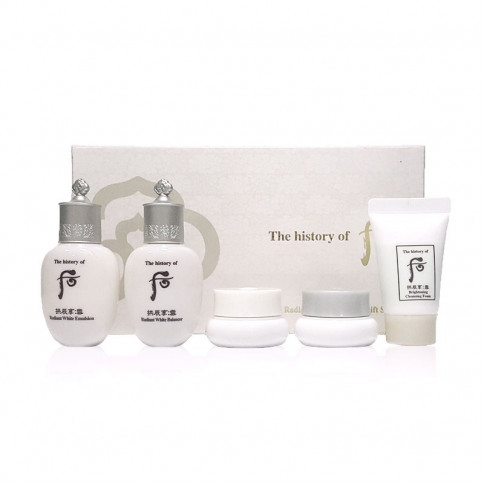 The History of Whoo Radiant White 5 pcs Special Gift Set