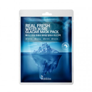 Rokkiss Real Fresh Water Bomb Glaciar Mask Pack (Sheet)
