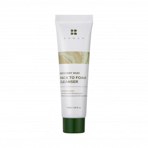 Brmud Recovery Mud Pack To Foam Cleanser 30ml