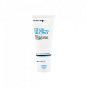 Charcoalogy Anti-Shine Pore Purifying Facial Clay Cleanser 100 ml.