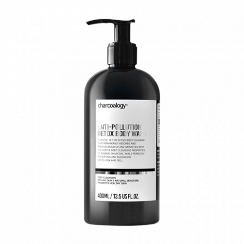 Charcoalogy Anti-Pollution Detox Body Wash 400ml.