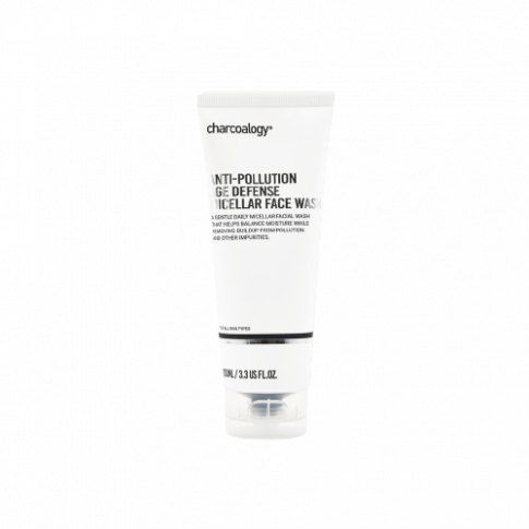 Charcoalogy Anti-Pollution Age Defense Micellar Face Wash