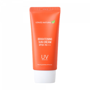 (1แถม1) Leaves Natural Brightening Sun Cream SPF50+ PA++++ 30ml