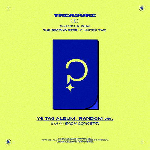 [Pre-Order] TREASURE - 2nd MINI ALBUM [THE SECOND STEP : CHAPTER TWO] YG TAG ALBUM (สุ่มเวอร์ชัน)