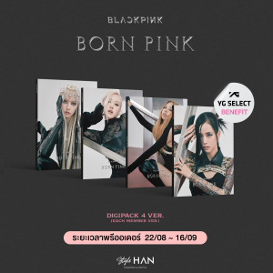 [Pre-Order] BLACKPINK - 2nd ALBUM 'BORN PINK' Digipack ver. (เลือกเมมเบอร์)