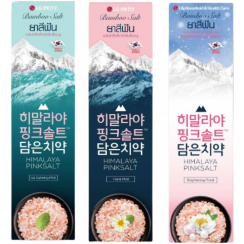 LG Bamboo Salt Hemalayan PinkSalt Toothpaste