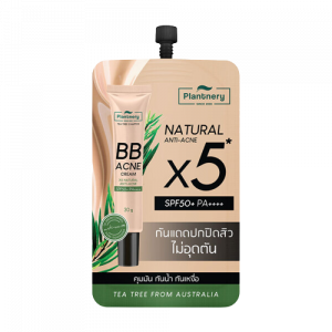 Plantnery Tea Tree Bb Acne Sunscreen Spf50+ Pa++++ Sachet