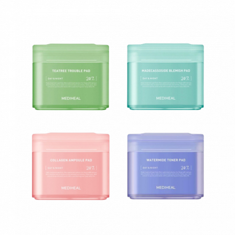 MEDIHEAL Square Toner Pad 100 Sheets