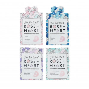 I'm in Love Rose Heart 2Step Pink Mask