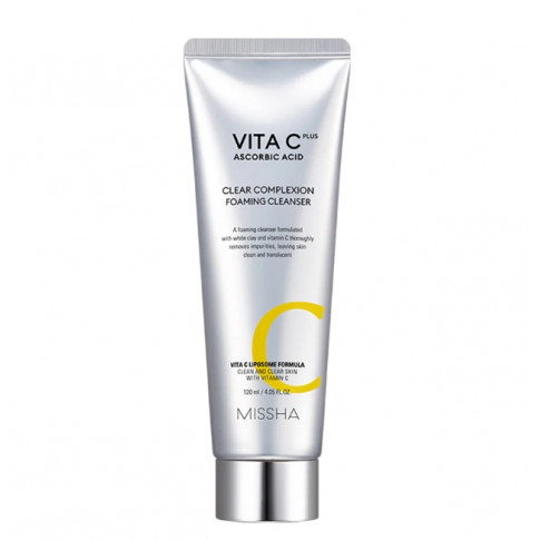 Missha Vita c Plus Clear complexion foaming cleanser