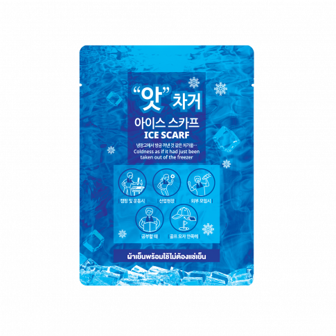 Biogelb Ice Scarf Instant Cooling Wipes sheet